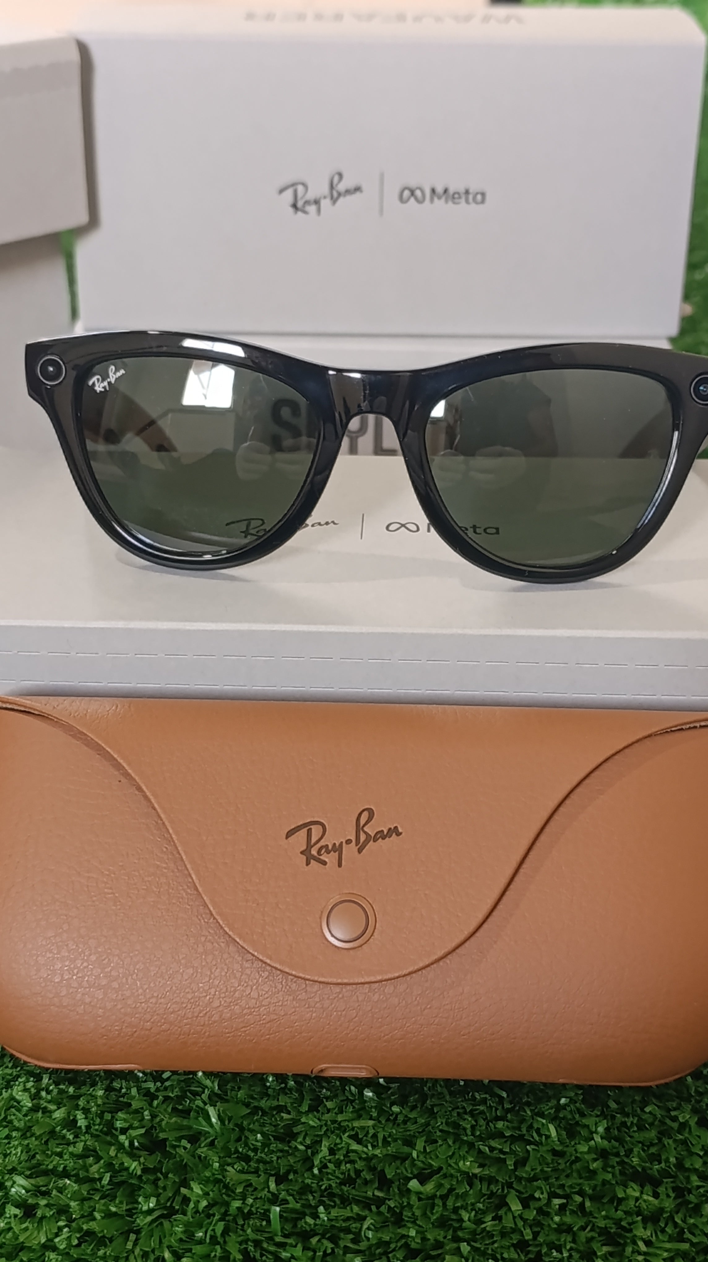 GAFAS RAYBAN META IA SKYLER LENTE NEGRO
