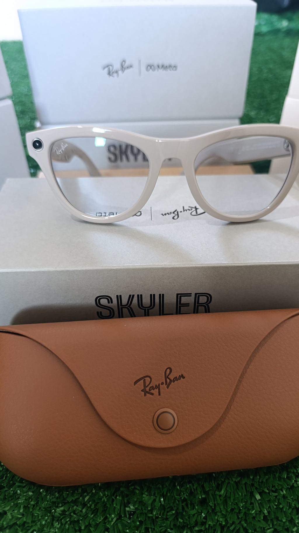 GAFAS RAYBAN SKYLER META IA TALLA 52