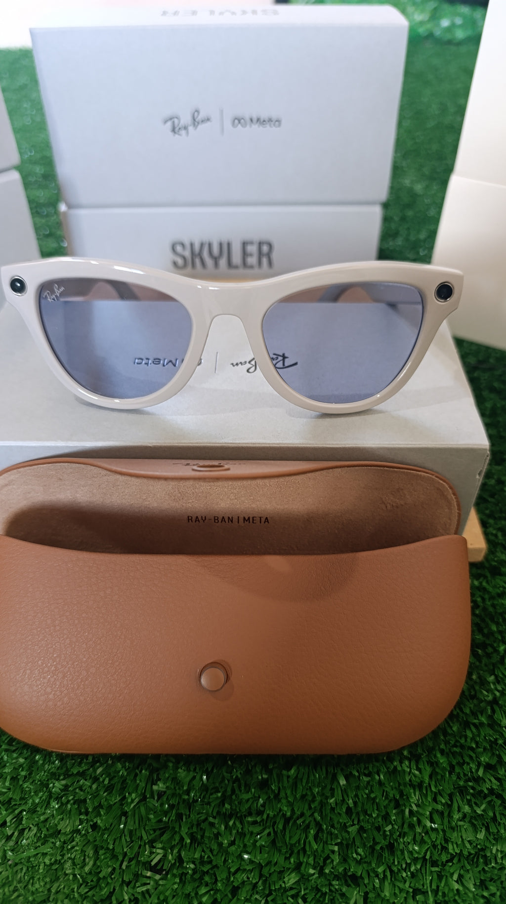 GAFAS RAYBAN SKYLER META IA TALLA 52