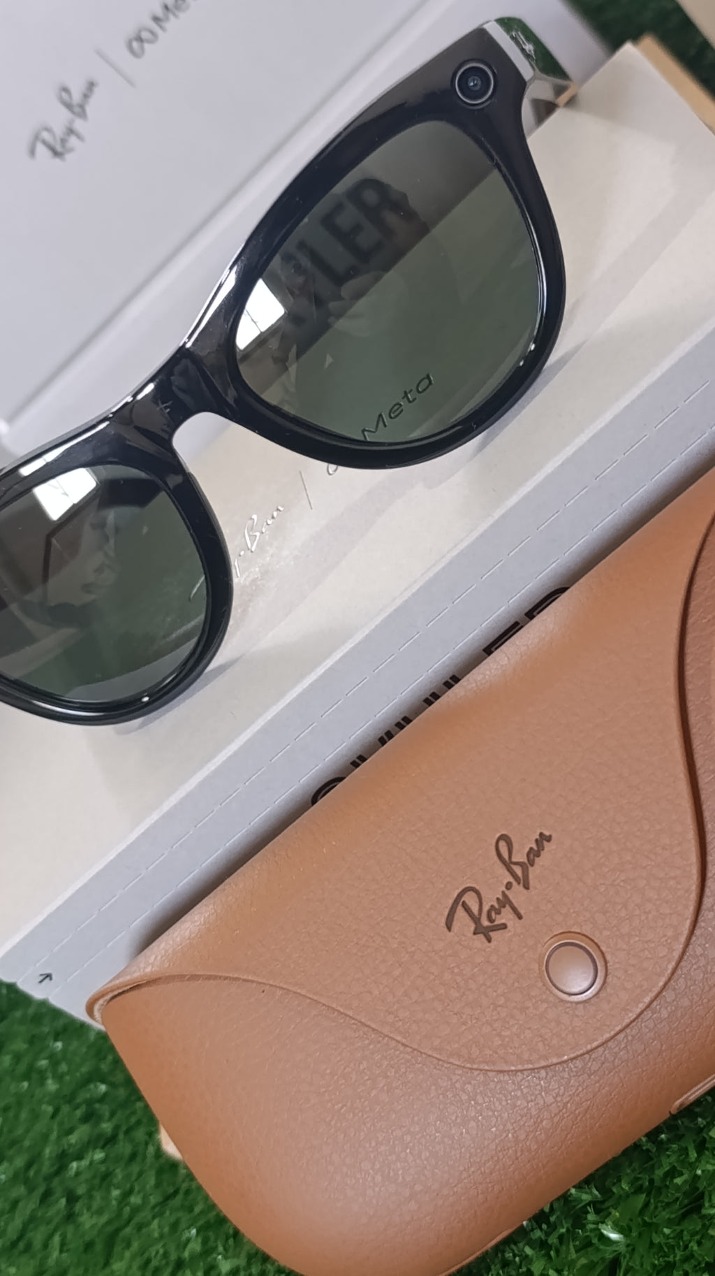 GAFAS RAYBAN META IA SKYLER LENTE NEGRO