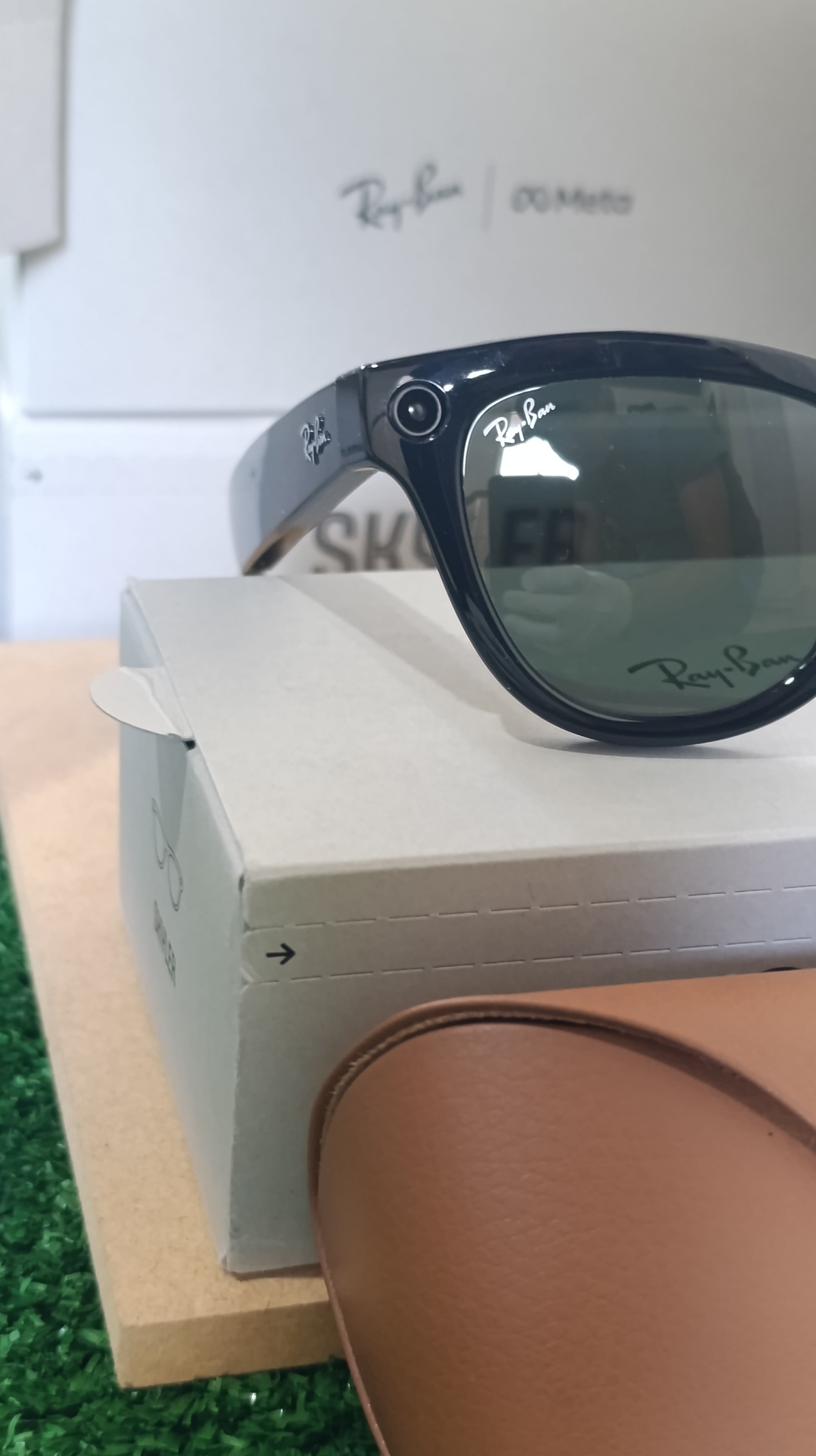 GAFAS RAYBAN META IA SKYLER LENTE NEGRO