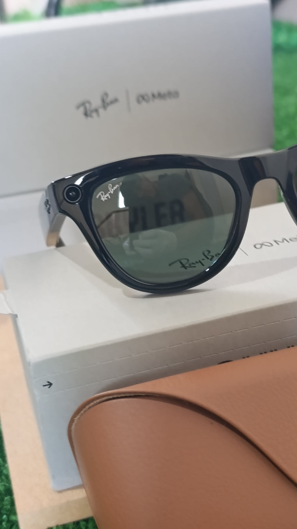GAFAS RAYBAN META IA SKYLER LENTE NEGRO